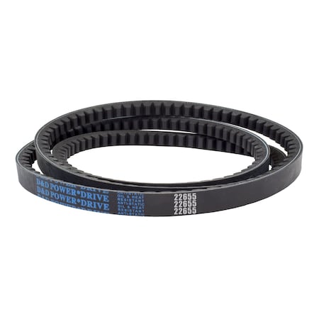 D&D 22655 66 1/7" Outside Length, 2/3" Top Width, 1 Ribs 22655